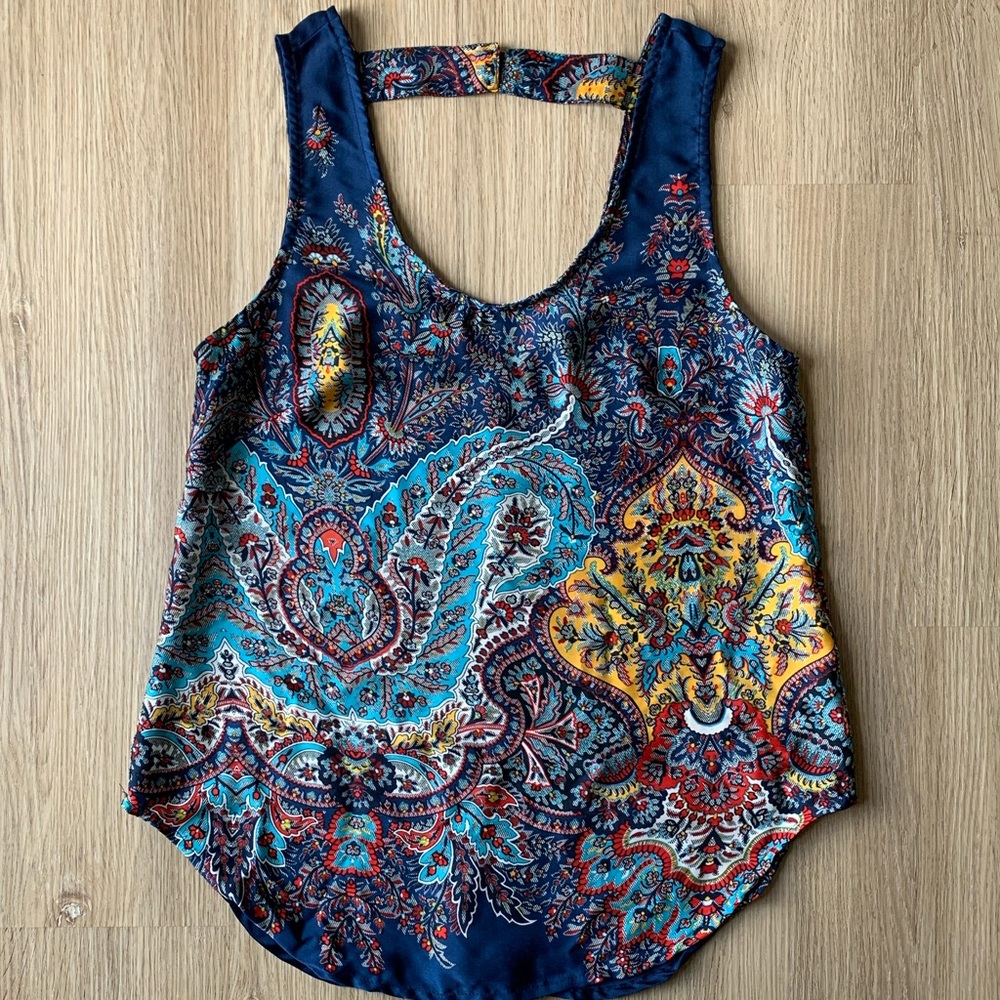 Fun2fun Multicolor Paisley Tank Top Size XS